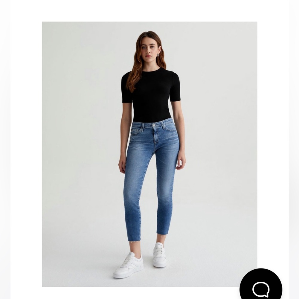 AG Prima Cigarette crop jeans size 27